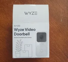 New Wyze Video Doorbell Camera Chime IP65 Weatherproof Night Vision open box