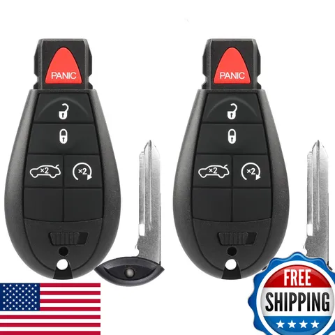 Npauto Key Fob Fobik Replacements For Dodge Challenger 2008-2014 Durango