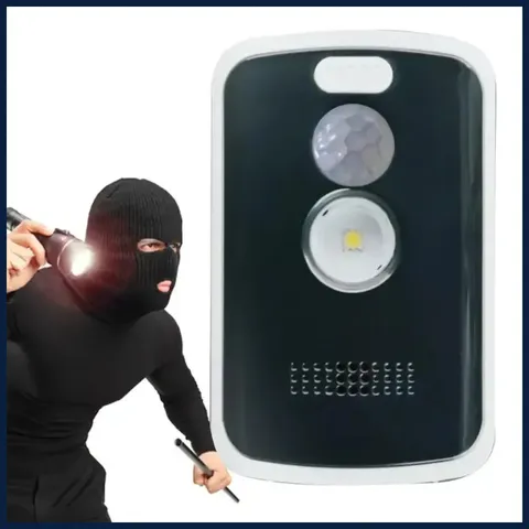 Camping Perimeter Alarm 125Db High-Volume Motion Sensor Perimeter Trip Alarm
