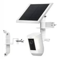 AVEXOR No-Drill Gutter Mount for Ring Camera & Solar Panel, 360° Adjustable