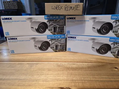 Brand New Lorex Camera Security System (4 cameras and remote)