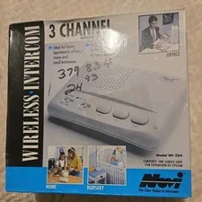 NOVI 3-Channel Wireless Intercom WI-3 SN