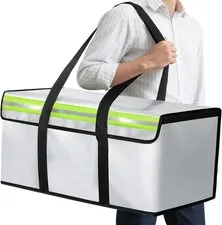 Extra Large Fireproof Document Bag 24x12x12 for Valuables and Photos