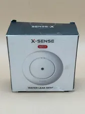 X-Sense WS01 Water Leak Sensor - 110 dB Loud Alarm - New Open Box