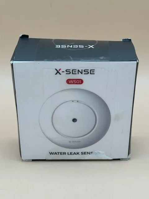 X-Sense WS01 Water Leak Sensor - 110 dB Loud Alarm - New Open Box