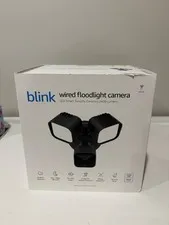 Blink Wired Outdoor Floodlight Camera - Black (B0B5VGZTXH)