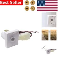Pack of 1 Dusk-to-Dawn Sensor – White,  Certified, 3 Inch Post Mount