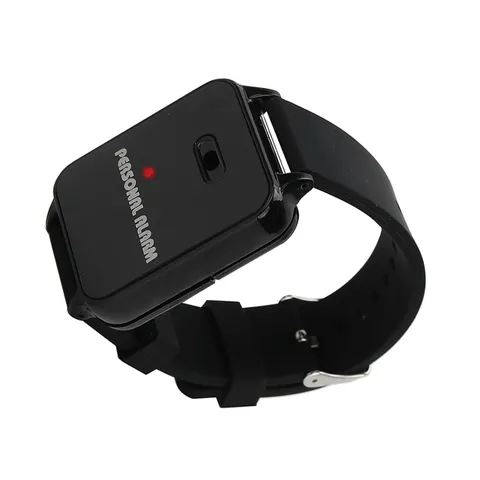 Wristband Alarm Outdoor Running Wrist Personal Alarm with Flashing Light WT