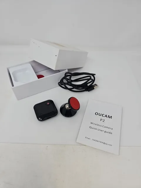 Mini Wireless Camera Wifi IP Home Security Night Vision New Never Used