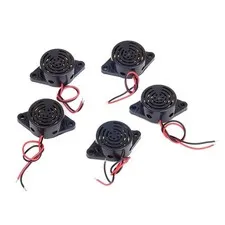 5Pcs SFM-27 DC 3-24V Electronic Buzzer Alarm Sounder Continuous Sound Beep (P...