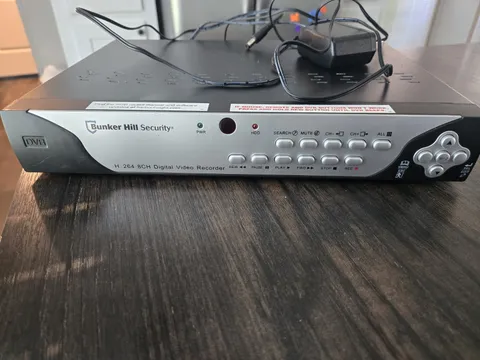Bunker Hill Security H.264 8CH Digital Video Recorder DVR Model 62463 320GB
