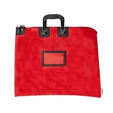 Locking Document Security Bag with Handles, HIPAA Compliant Medical Record St...