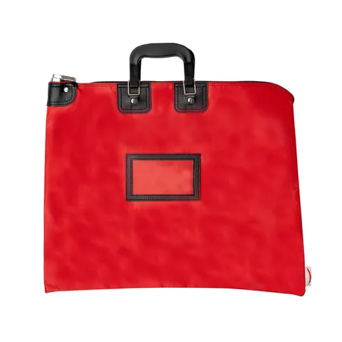 Locking Document Security Bag with Handles, HIPAA Compliant Medical Record St...