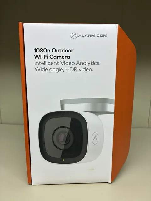 Alarm.com ADC-V723 Outdoor Wi-Fi Camera New White HDR Wide Angle