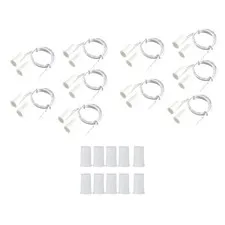 10 x RC-33 NC Recessed Door Contact Sensor Alarm Magnet Reed Switch