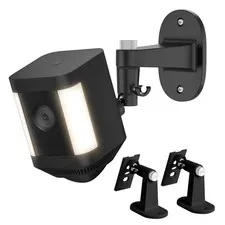 2X Ring Spotlight Cam Battery/Plus/Pro Mount, 360° Adjustable Indoor/Outdoor Bra