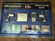 Nortech Wireless Security System E-CMKIT001 2.4GHz Color w/ Audio & Night Vision