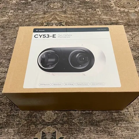 Verkada CY53-E Two-Camera Multisensor 5MP Optical Zoom IR Security Camera NEW