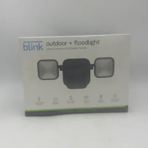 NEW Blink Outdoor Camera + Floodlight System Wireless 1080p HD Security Black