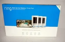 Ring Stick up Cam Indoor/Outdoor Security Camera (3rd Gen)3 Pack… New Sealed