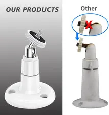 2 Pack Wall Mount Compatible with Simplisafe Outdoor Security Camera, 360° Ro...