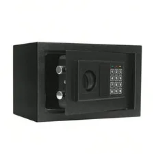 Digital Safe Box Steel Home Security Keypad Sensor Light Electronic Safe Black
