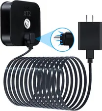 30 FT Blink Outdoor/Indoor (3Rd Gen) Charger Cable with Adapter(1 Pack),Compatib