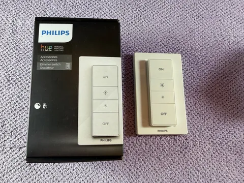 Philips Hue Smart Dimmer Switch with Remote - 458141 V1 Works with Amazon Alexa
