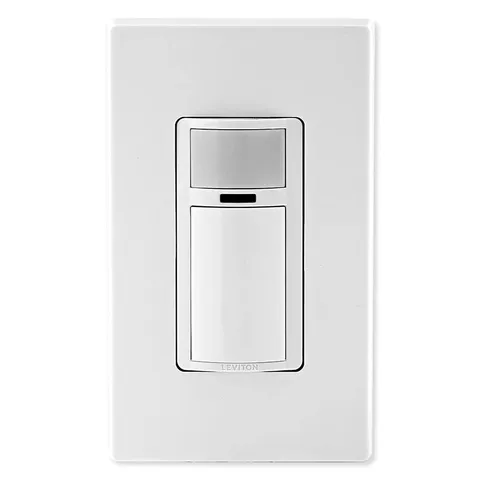 Decora Vacancy Motion Sensor In-Wall Switch, Manual-On, 2A, Single Pole, DVS0...