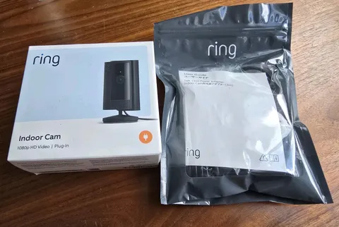 Ring Indoor Cam 2nd Gen + 10 Foot Indoor Cam Power Adapter (New In Box)