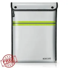 BOECIOG Fireproof Document Bag