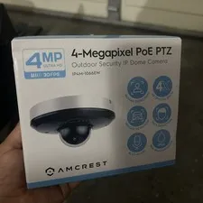 Amcrest 4-megapixel PoE PTZ Outdoor Security Camera IP4M-1066EW
