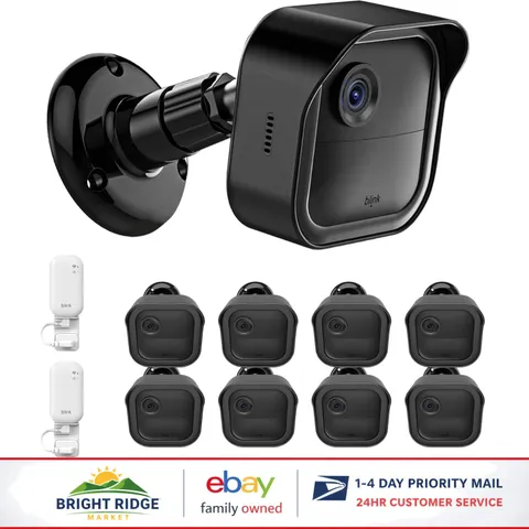 Custom Designed Outdoor Camera Mount, 8 Pack, for Blink Models with Easy Access