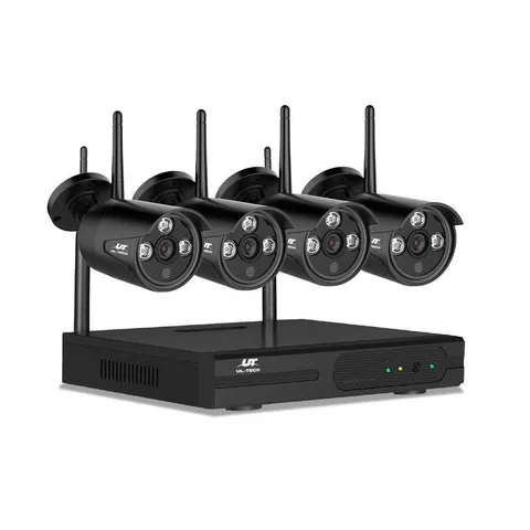 NNEDSZ -1080P 8CH Wireless Security Camera NVR Video