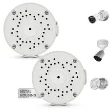 Metal Universal Bullet Junction , Mount Bracket Base for IP Cameras, Waterpro...