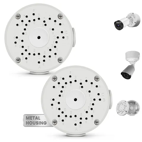 Metal Universal Bullet Junction , Mount Bracket Base for IP Cameras, Waterpro...