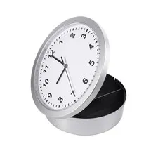 Hidden Secret Wall Clock Safe Container Box For Money Stash Jewelry Valuable AP9