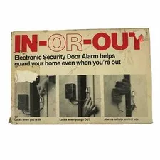 Vintage 1982 In or Out Electronic Security Alarm - New Old Stock