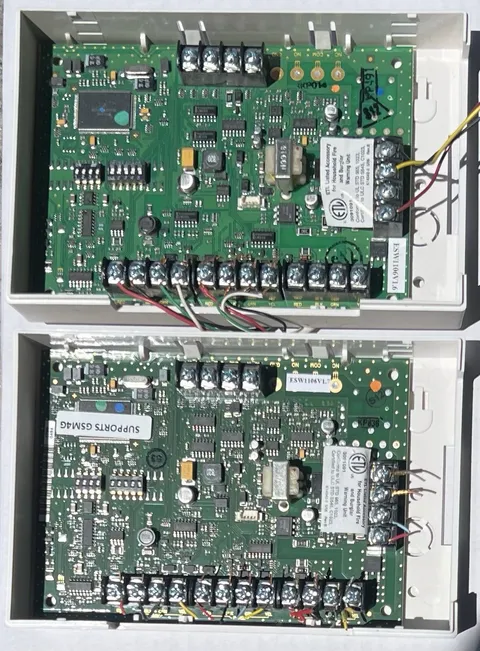 Honeywell Home Audio Verification System (AVS) Voice Modules Lot of 2 pre-owned