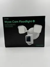 Wyze - Wired Outdoor Wi-Fi, 2800 Lumen Floodlight Home 2k Security Camera v2 ...