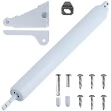 Adjustable Pneumatic Door Closer with Hold Open Function for Storm Doors