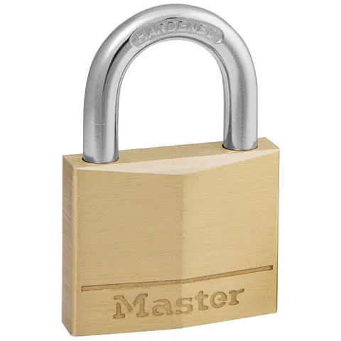 Master Lock 140EURD Solid Brass Lock 40mm 4-Pin
