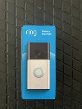 Ring Battery Doorbell, Home or business security with Head-to-Toe video, Live Vi
