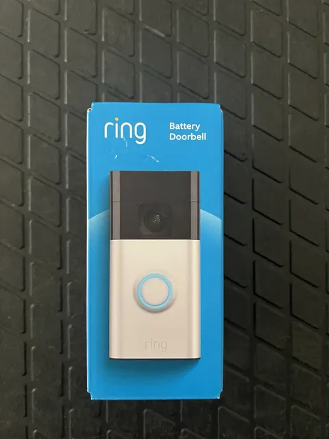 Ring Battery Doorbell, Home or business security with Head-to-Toe video, Live Vi