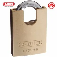 ABUS 65CS40 40mm -Keyed Alike Brass Bodied Padlock-FREE POST