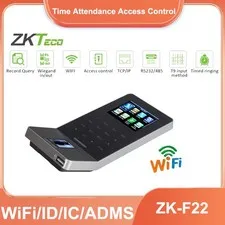 ZKTeco F22 TCP/IP WiFi 2.4'' Biometric Fingerprint Door Access Time Attendance
