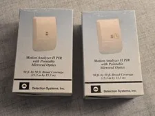 PAIR of NIB DETECTION SYSTEMS DS775  Motion Analyzer/ White