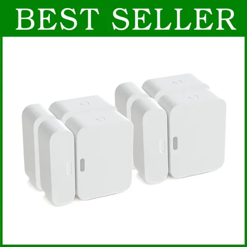 Wireless Door Window Protection Sensors - Pack of 4#