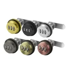 New 3 Digit Combination Password Box Lock 20-30mm Smart Cam Code Lock Zinc Alloy