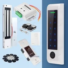 HOMSECUR Weatherproof WIFI RFID Access Control Set Lock APP Unlock